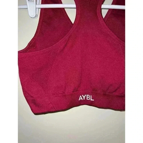 SOLD AYBL red sports bra size small - Picture 5 of 5